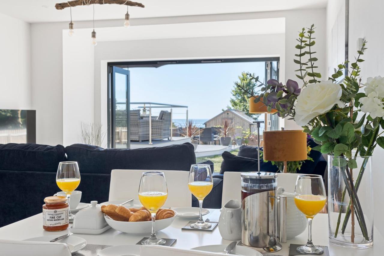 Stunning Coastal Apartment In Maidencombe With Sea Views & Garden Stokeinteignhead Esterno foto