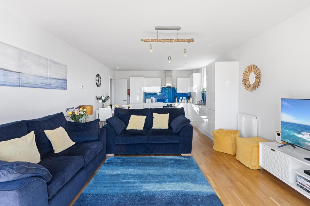 Stunning Coastal Apartment In Maidencombe With Sea Views & Garden Stokeinteignhead Esterno foto