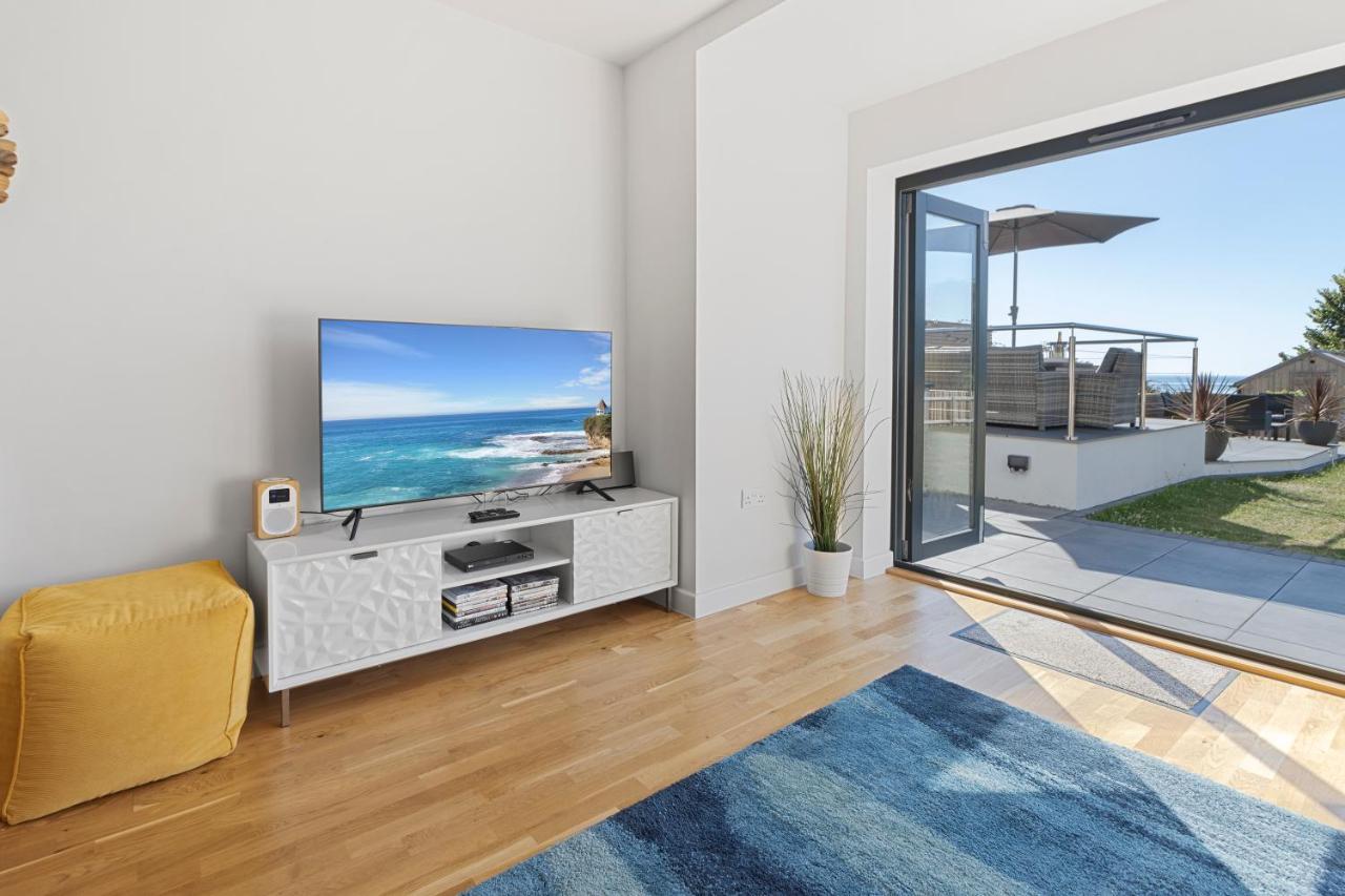 Stunning Coastal Apartment In Maidencombe With Sea Views & Garden Stokeinteignhead Esterno foto