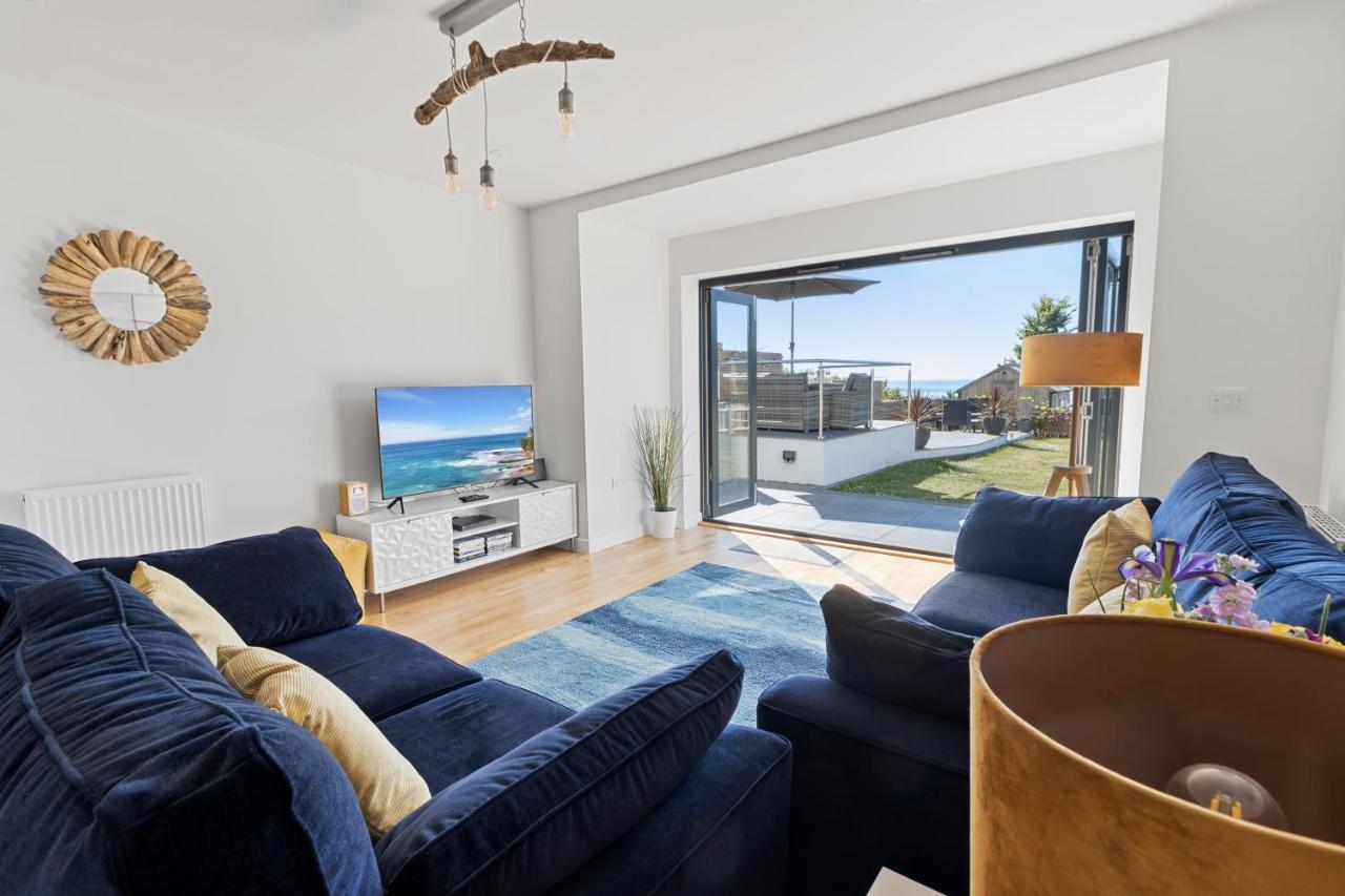 Stunning Coastal Apartment In Maidencombe With Sea Views & Garden Stokeinteignhead Esterno foto