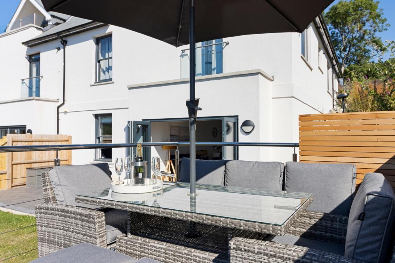 Stunning Coastal Apartment In Maidencombe With Sea Views & Garden Stokeinteignhead Esterno foto