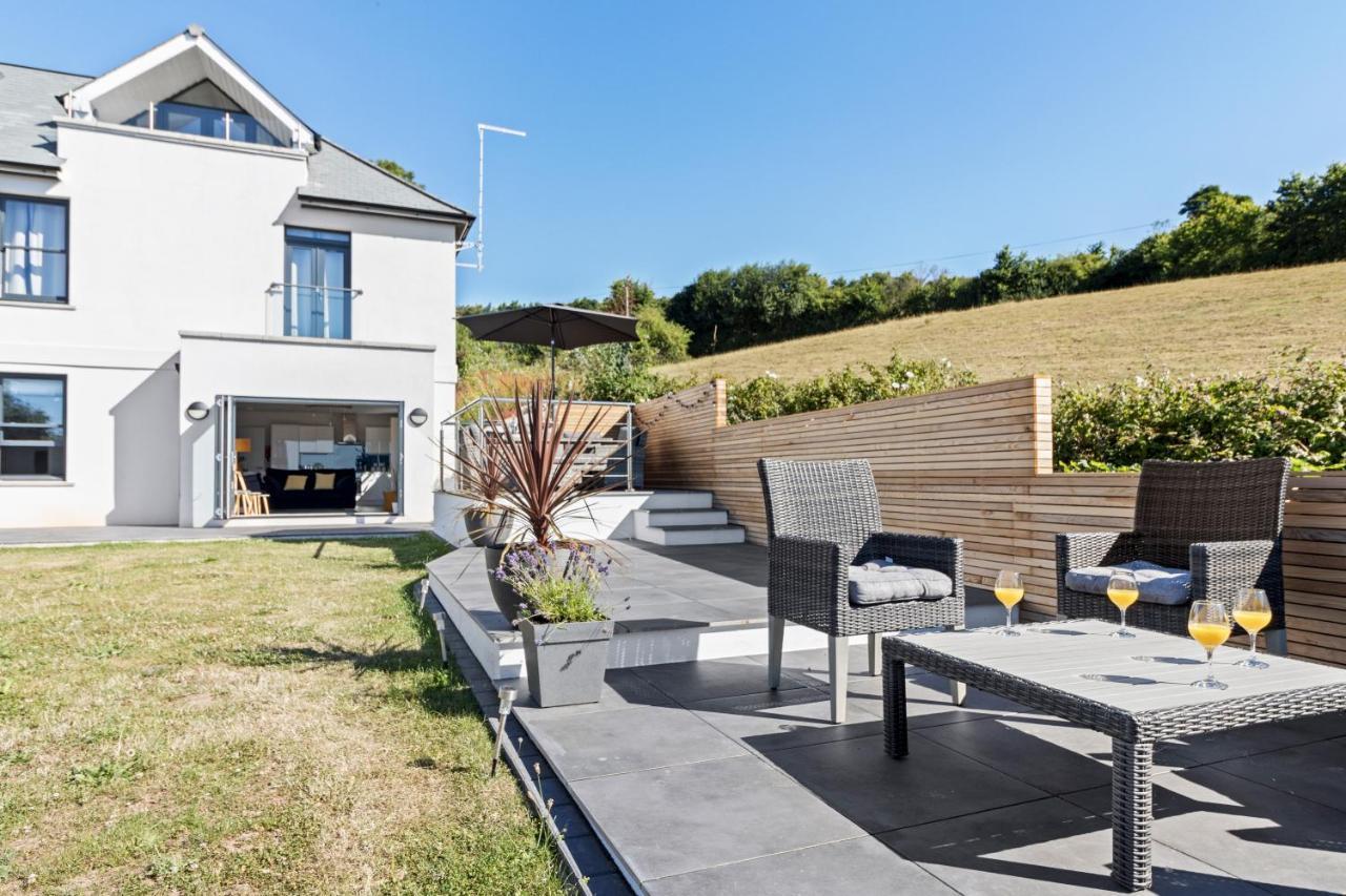 Stunning Coastal Apartment In Maidencombe With Sea Views & Garden Stokeinteignhead Esterno foto