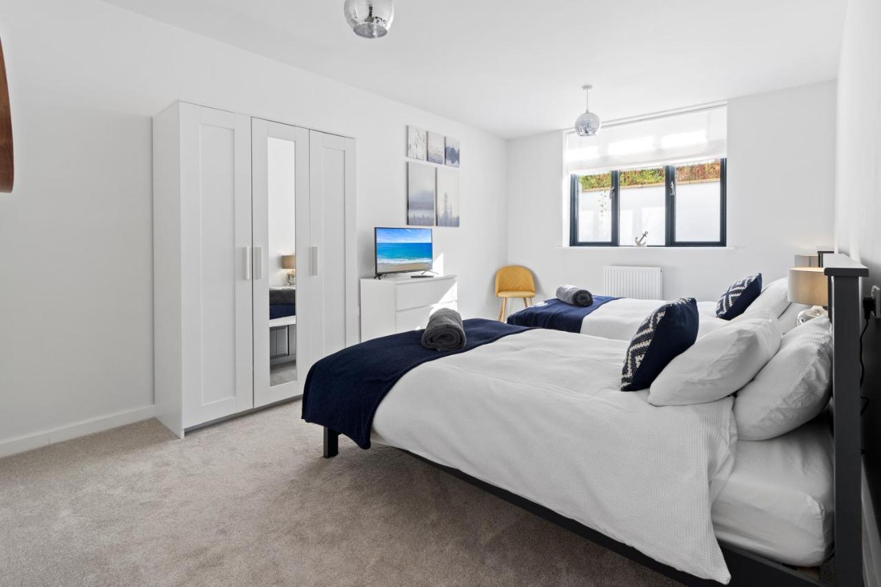 Stunning Coastal Apartment In Maidencombe With Sea Views & Garden Stokeinteignhead Esterno foto