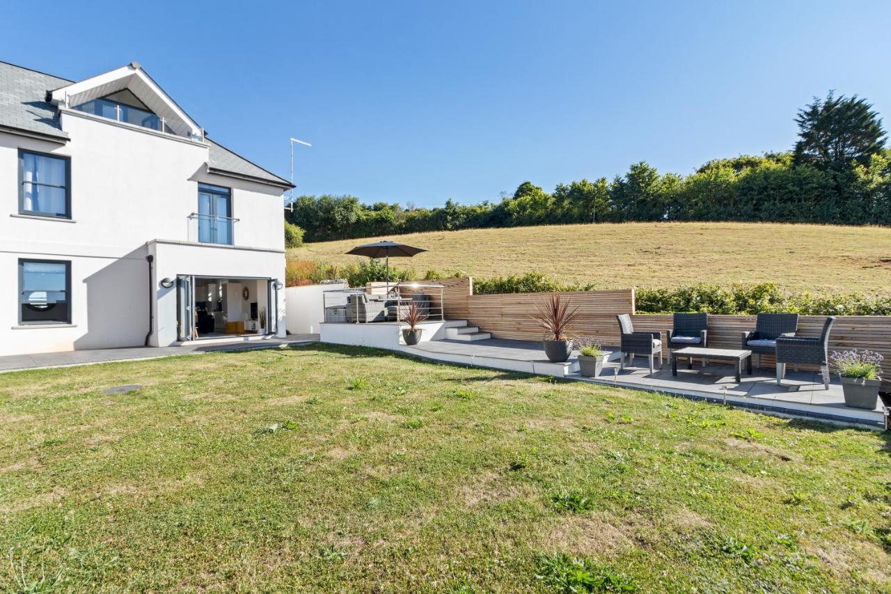 Stunning Coastal Apartment In Maidencombe With Sea Views & Garden Stokeinteignhead Esterno foto