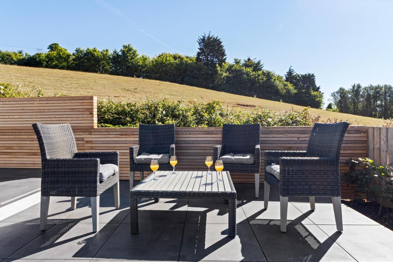 Stunning Coastal Apartment In Maidencombe With Sea Views & Garden Stokeinteignhead Esterno foto